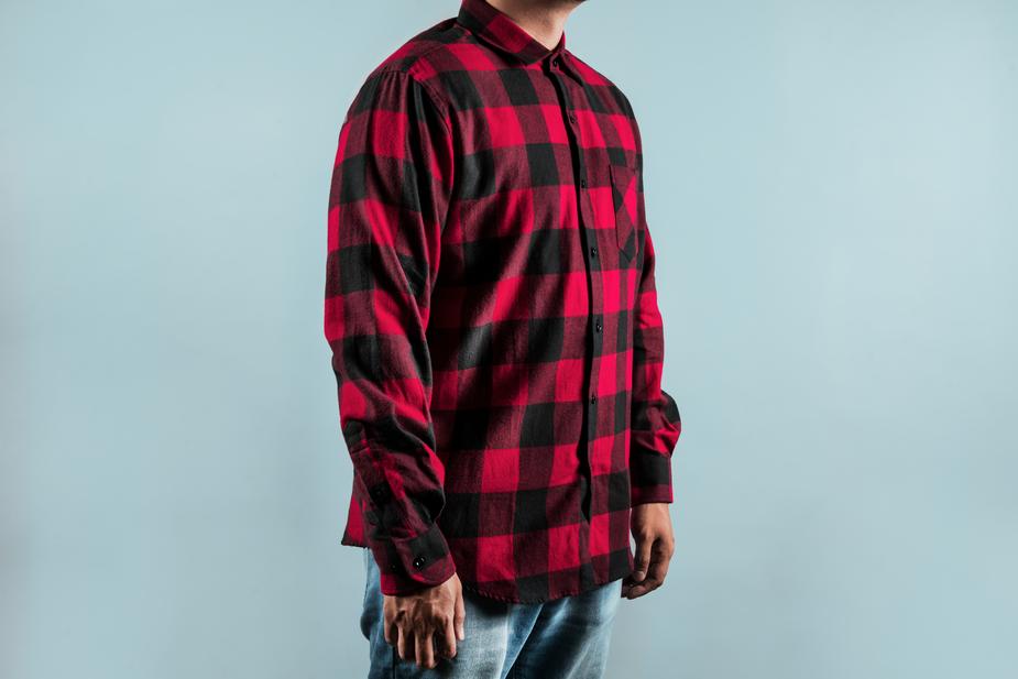 Chequered Red Shirt